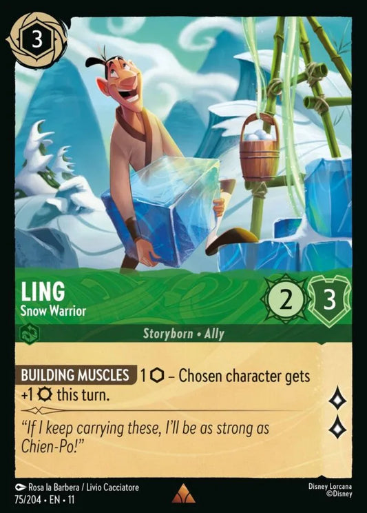 Ling — Snow Warrior [75EN11] Winterspell