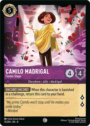 Camilo Madrigal — Center Stage [75EN8] (Reign of Jafar)