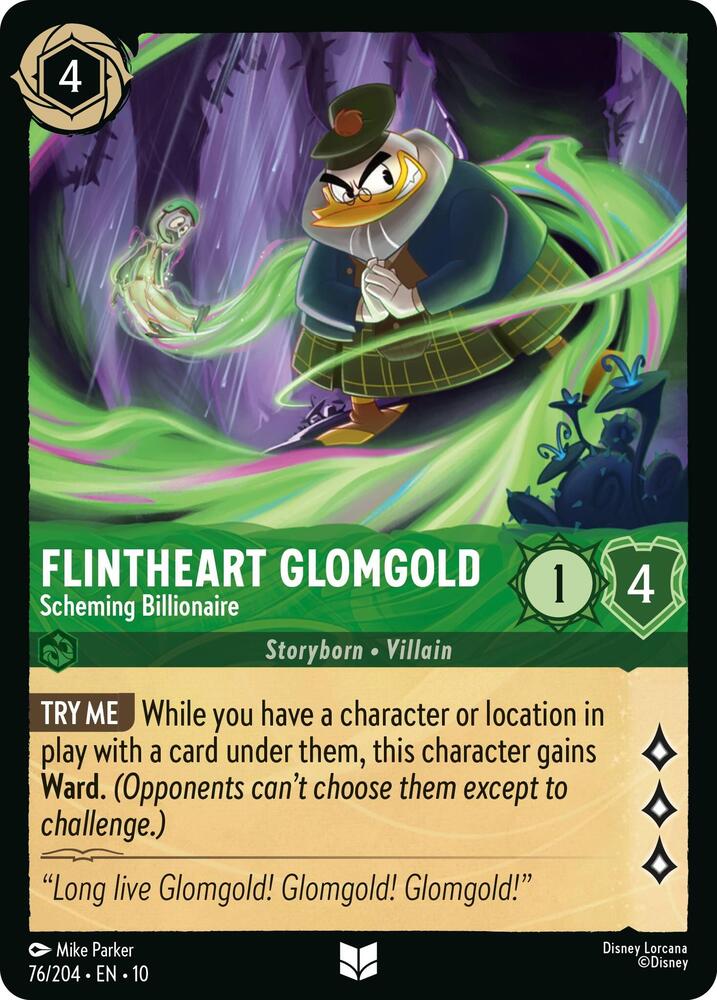 Flintheart Glomgold - Scheming Billionaire [76EN10] (Whispers In The Well)
