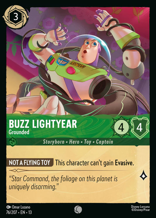 Buzz Lightyear - Grounded [76EN13] (Attack of the Vine)