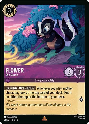 Flower — Shy Skunk [76EN8] (Reign of Jafar)
