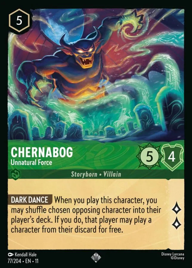 Chernabog — Unnatural Force [77EN11] Winterspell
