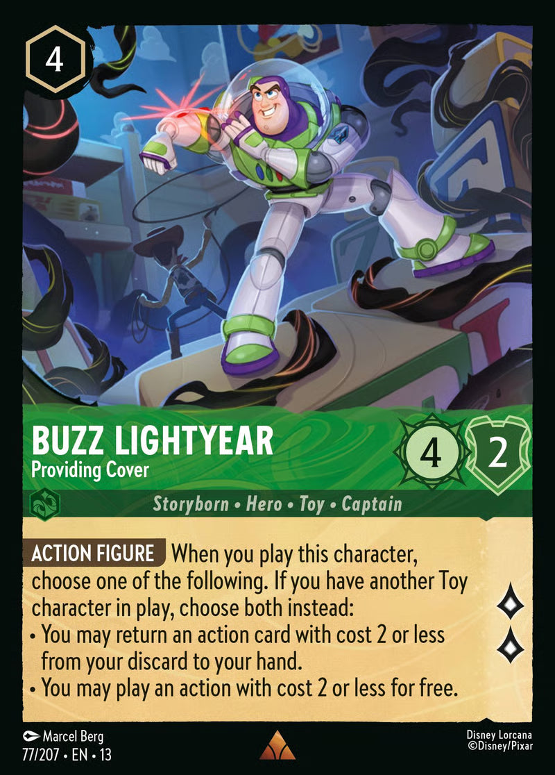 Buzz Lightyear - Providing Cover [77EN13] (Attack of the Vine)