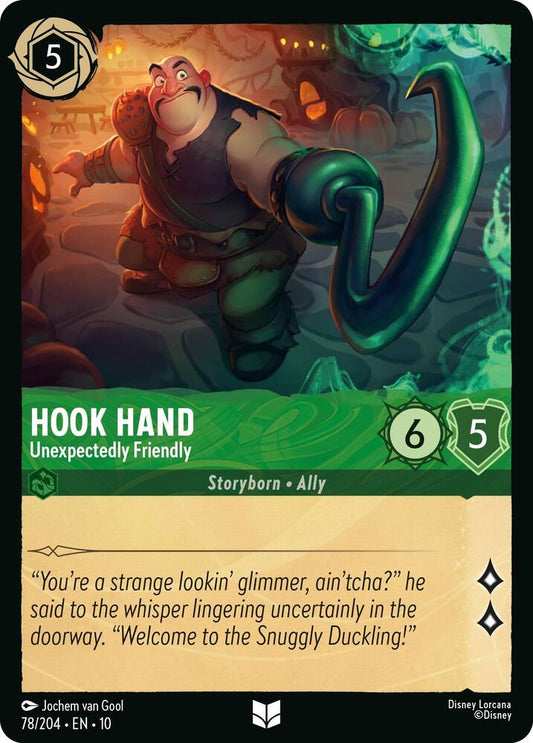 Hook Hand - Unexpectedly Friendly [78EN10] (Whispers In The Well)