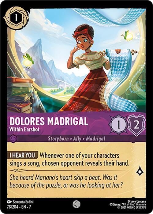Dolores Madrigal — Within Earshot [78EN7] (Archazia's Island)