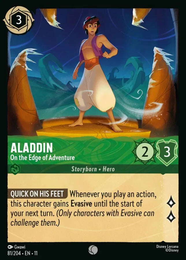 Aladdin — On the Edge of Adventure [81EN11] Winterspell