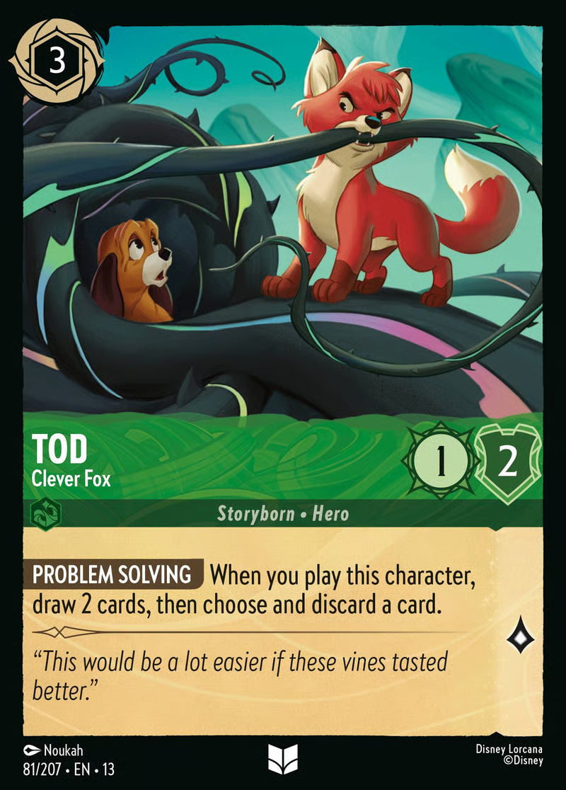 Tod - Clever Fox [81EN13] (Attack of the Vine)