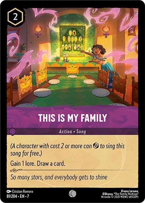 This Is My Family — Action / Song [81EN7] (Archazia's Island)
