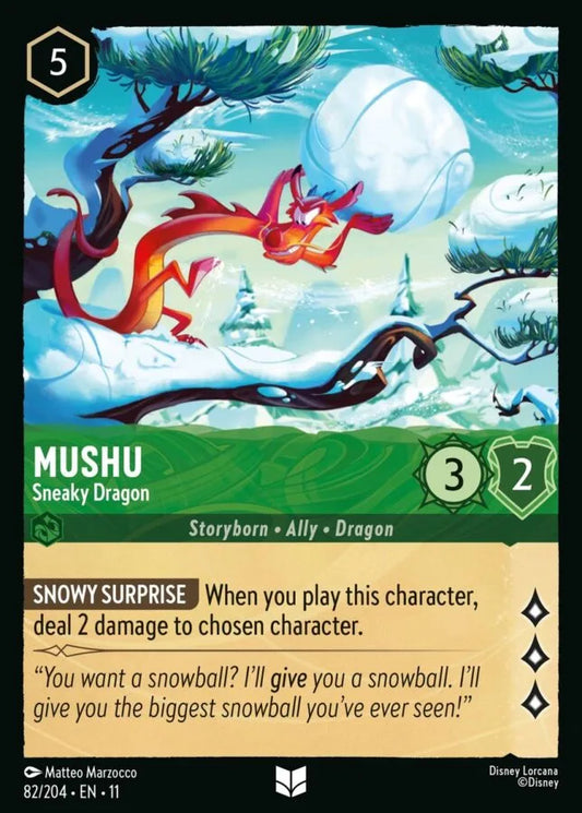 Mushu — Sneaky Dragon [82EN11] Winterspell