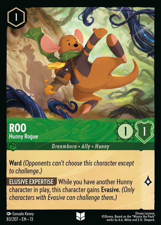 Roo - Hunny Rogue [83EN13] (Attack of the Vine)