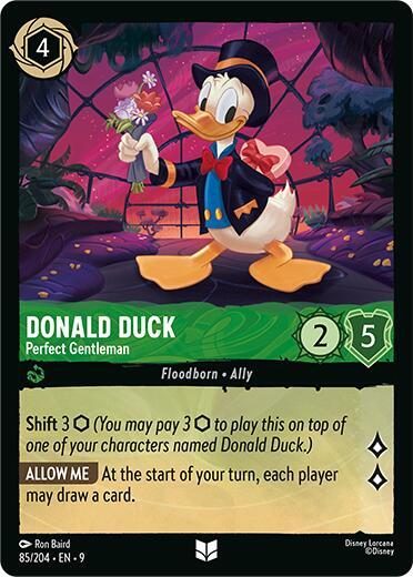 Donald Duck — Perfect Gentleman [85EN9] (Fabled)