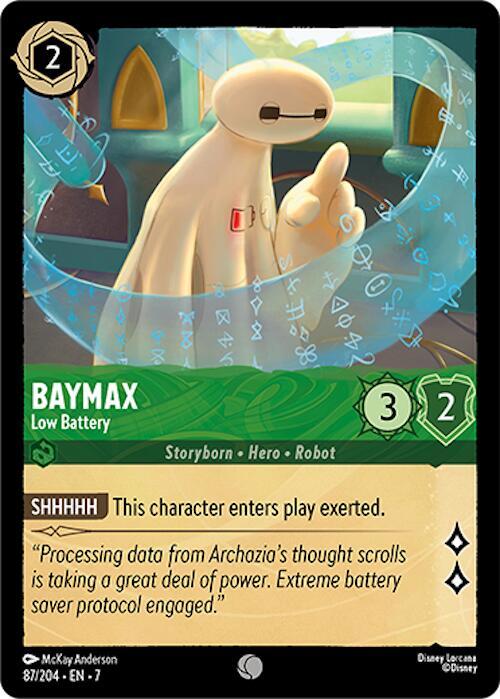 Baymax — Low Battery [87EN7] Archazia's Island