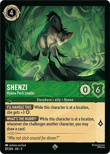 Shenzi - Hyena Pack Leader [87EN9] (Fabled)