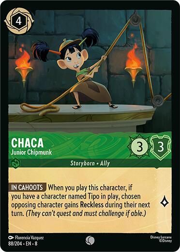 Chaca — Junior Chipmunk [88EN8] (Reign of Jafar)