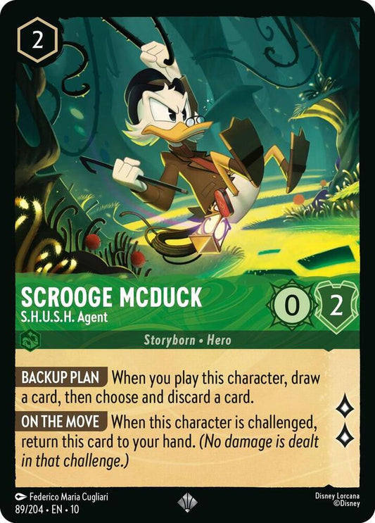 Scrooge McDuck - S.H.U.S.H. Agent [89EN10] (Whispers In The Well)