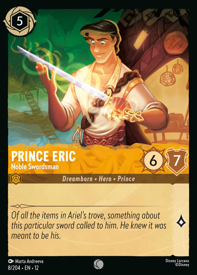 Prince Eric - Noble Swordsman [8EN12] (Wilds Unknown)
