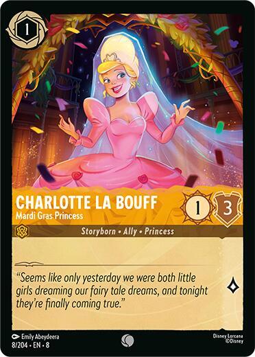 Charlotte La Bouff — Mardi Gras Princess [8EN8] (Reign of Jafar)