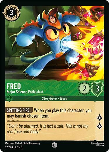 Fred — Major Science Enthusiast [92EN8] (Reign of Jafar)