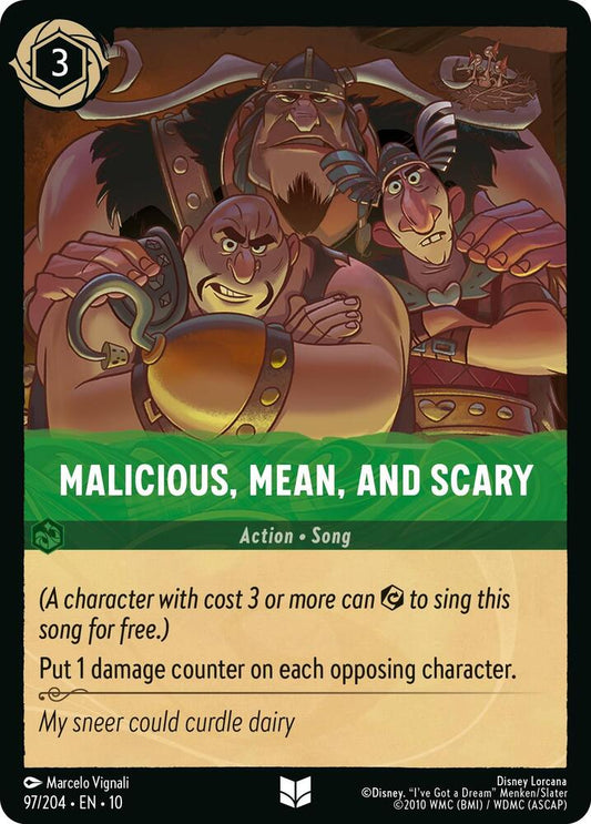 Malicious, Mean, and Scary [97EN10] (Whispers In The Well)