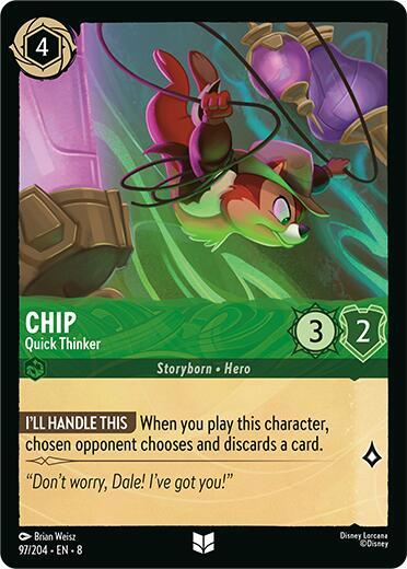 Chip — Quick Thinker [97EN8] (Reign of Jafar)