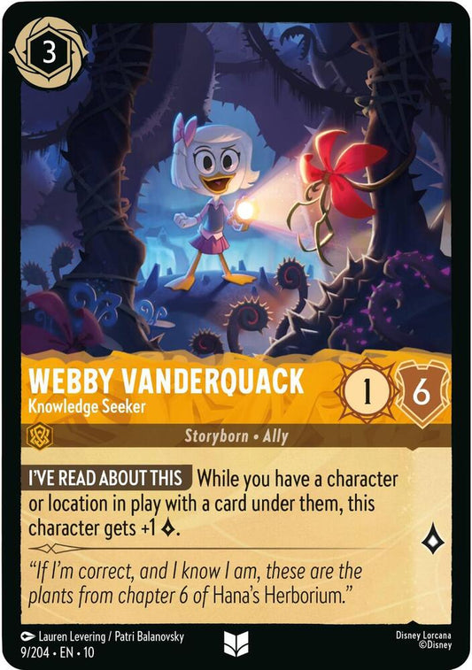 Webby Vanderquack - Knowledge Seeker [9EN10] (Whispers In The Well)
