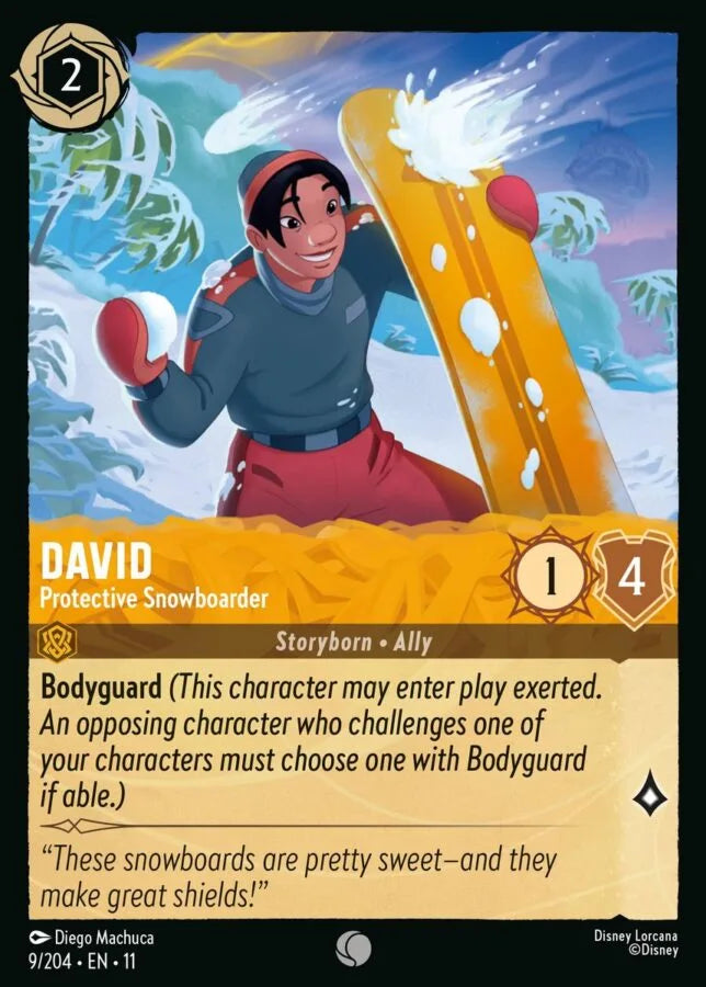 David — Protective Snowboarder [9EN11] Winterspell