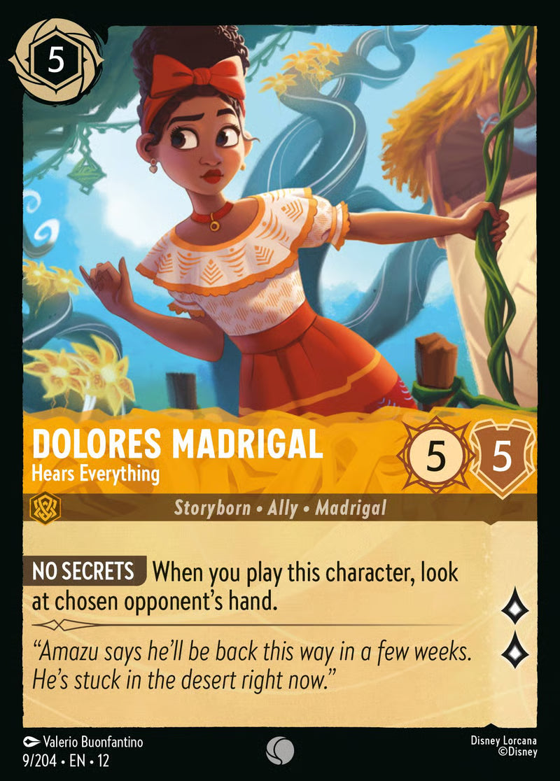 Dolores Madrigal - Hears Everything [9EN12] (Wilds Unknown)