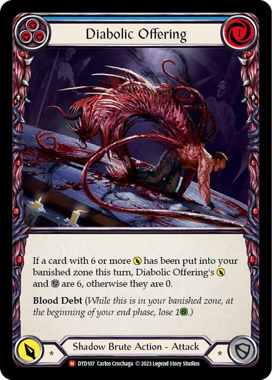 Diabolic Offering [DTD106] (Dusk till Dawn) Rainbow Foil