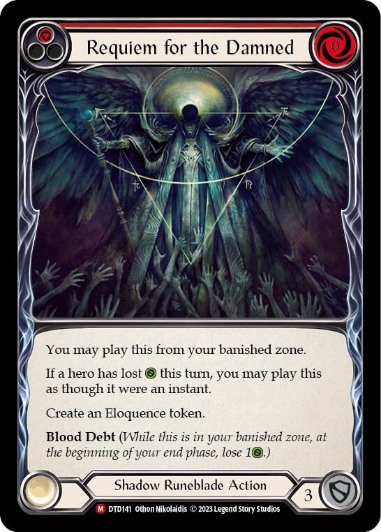 Requiem for the Damned [DTD141] (Dusk till Dawn) Rainbow Foil