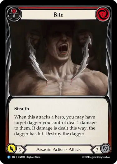 Bite (Red) [HNT017] (The Hunted)