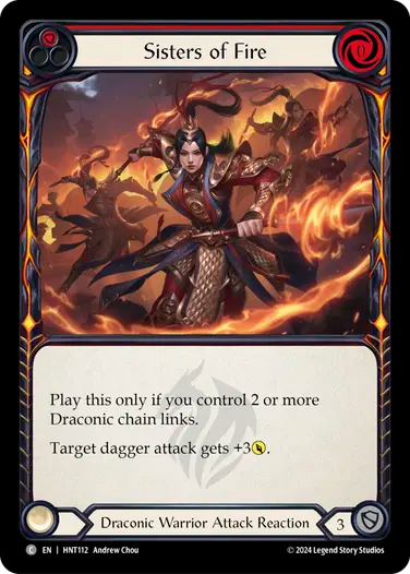 Sisters of Fire [HNT112] (The Hunted)