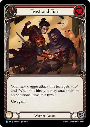 Twist and Turn (red) [HNT122] (The Hunted)