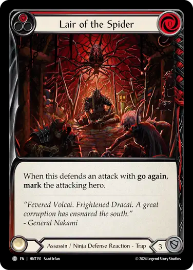 Lair of the Spider [HNT191] (The Hunted)