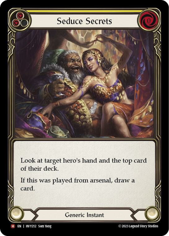 Seduce Secrets [HVY212] (Heavy Hitters) Rainbow Foil