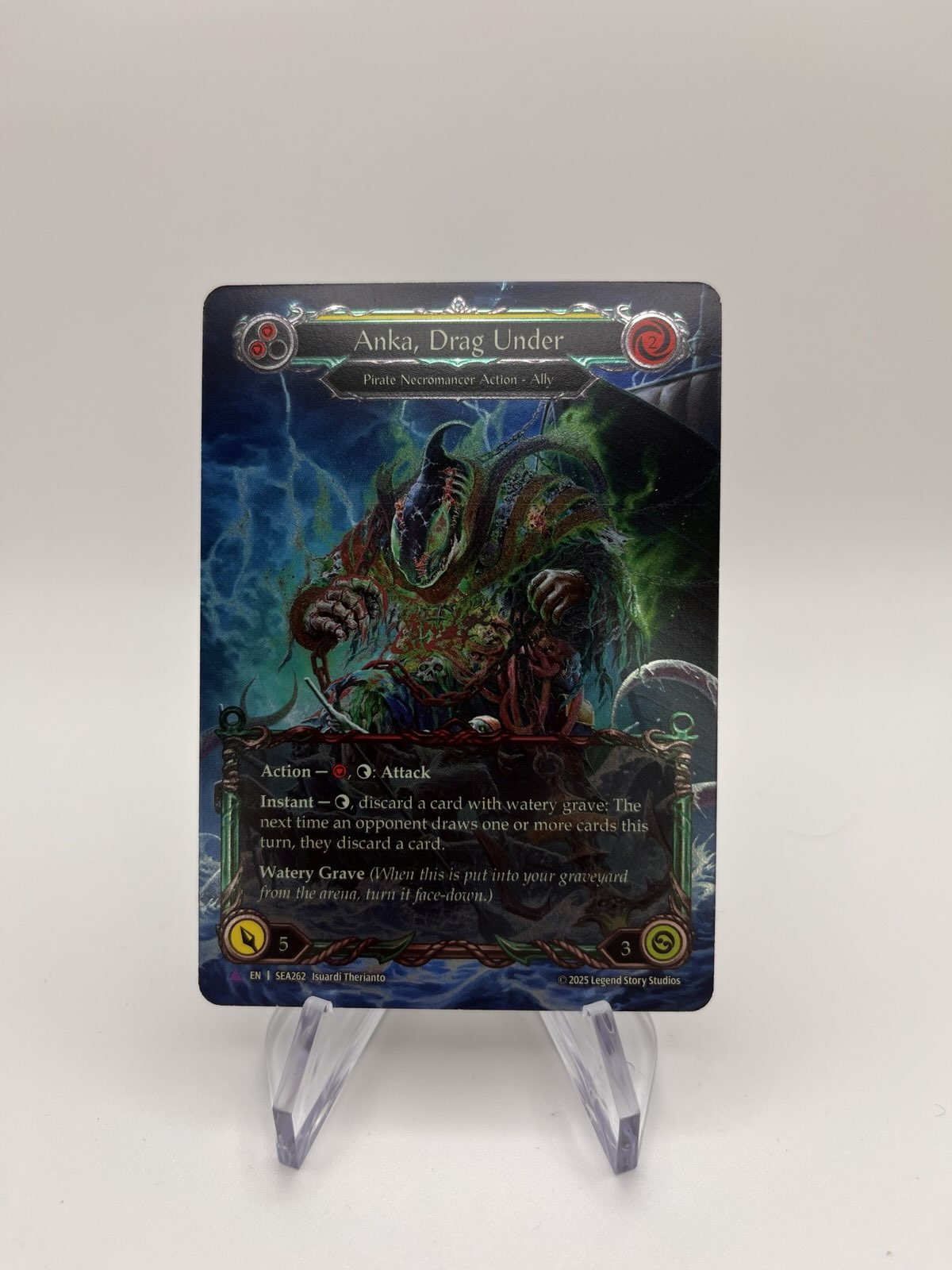Anka, Drag Under (Marvel) [SEA262] (High Seas) Cold Foil