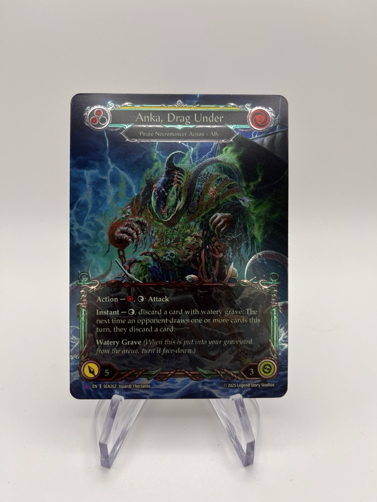 Anka, Drag Under (Marvel) [SEA262] (High Seas) Cold Foil