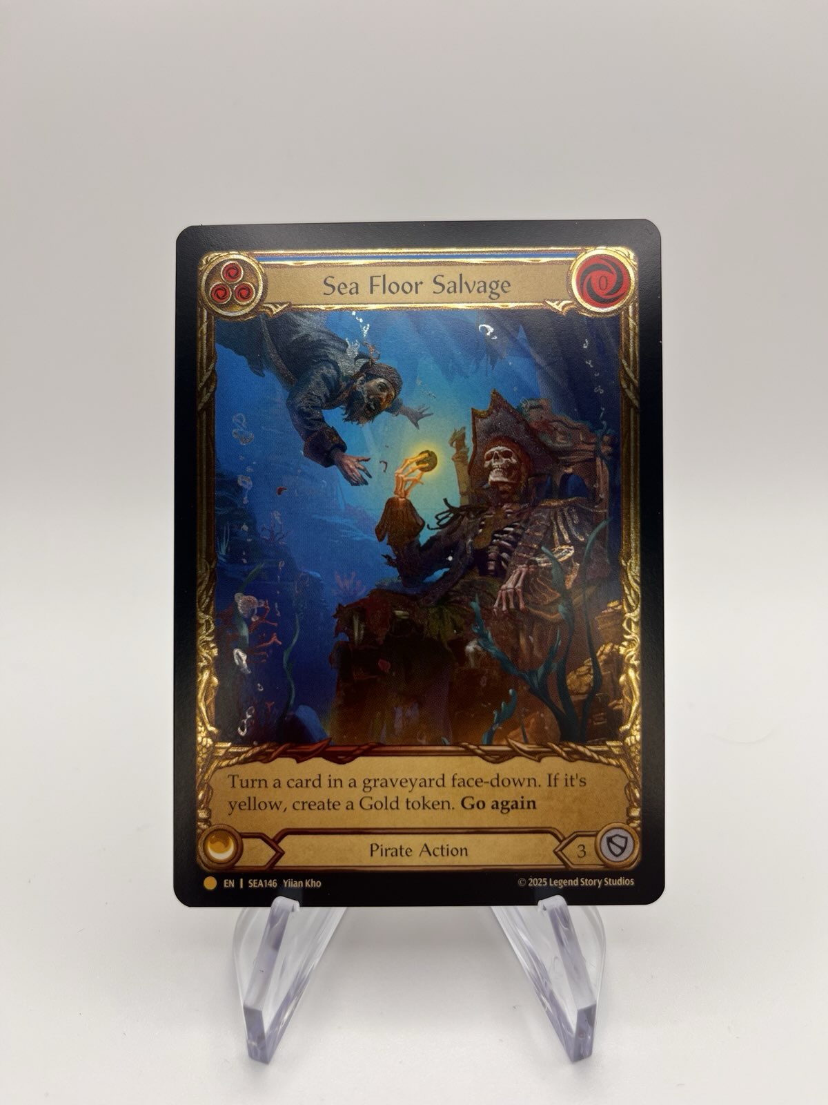 Sea Floor Salvage (Treasure) [SEA146] (High Seas) Gold Foil