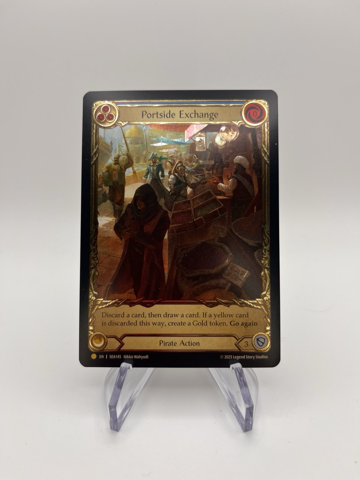 Portside Exchange (Treasure) [SEA145] (High Seas) Gold Foil