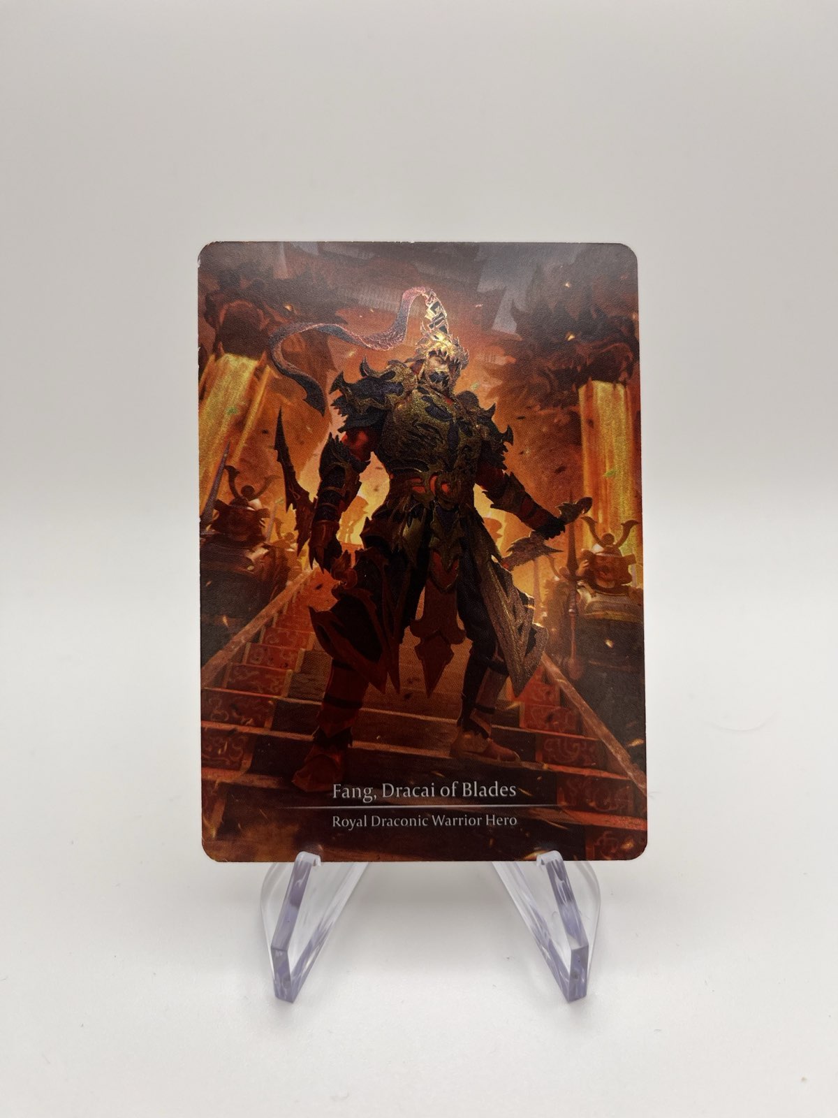 Fang, Dracai of Blades (Marvel) [HNT098] (The Hunted) Cold Foil