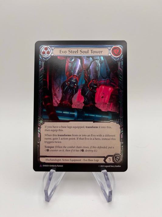 Evo Steel Soul Tower (Marvel) [EVO029] (Bright Lights) Cold Foil