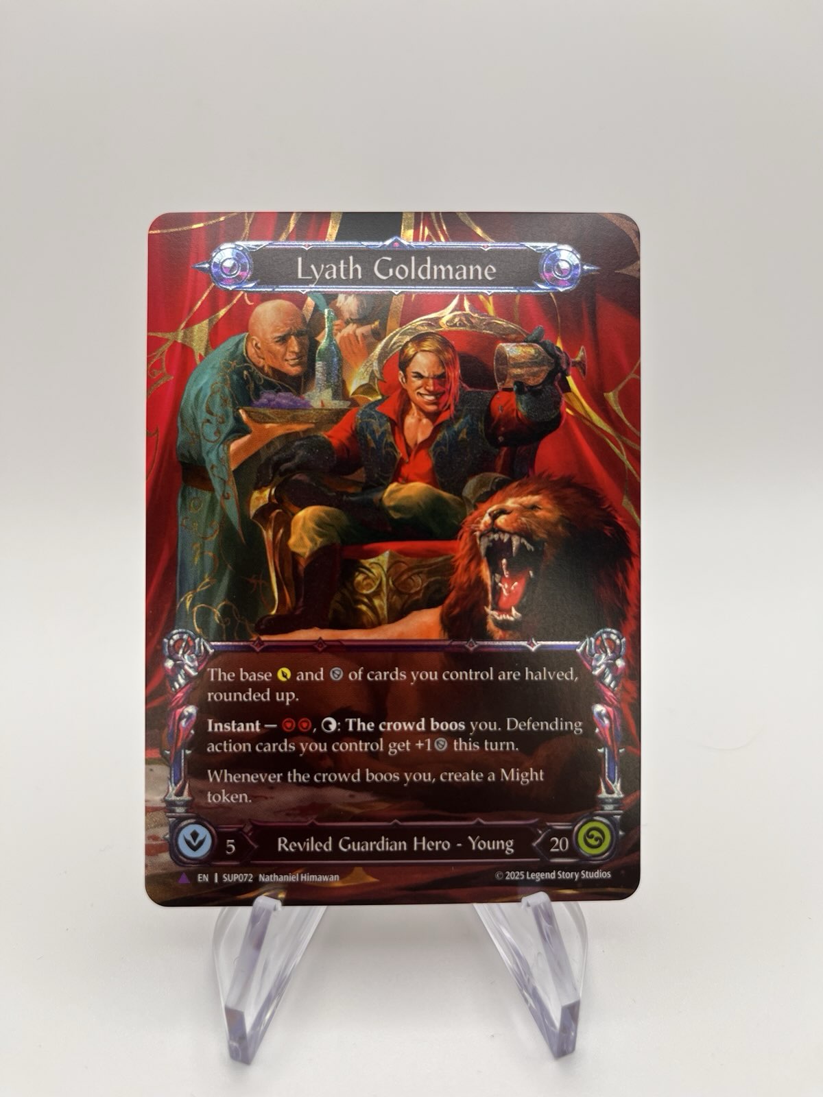 Lyath Goldmane (Marvel) [SUP072] (Super Slam) Cold Foil