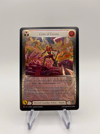 Cries of Encore [SUP012] (Super Slam) Cold Foil