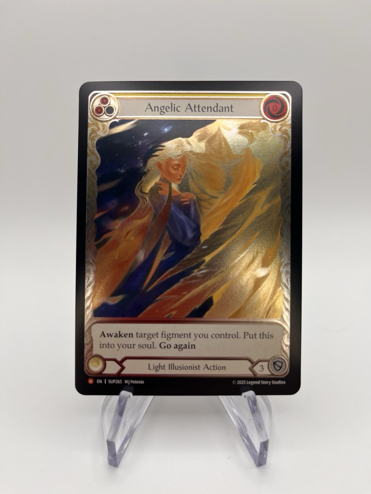 Angelic Attendant (Extended Art) [SUP265] (Super Slam) Cold Foil