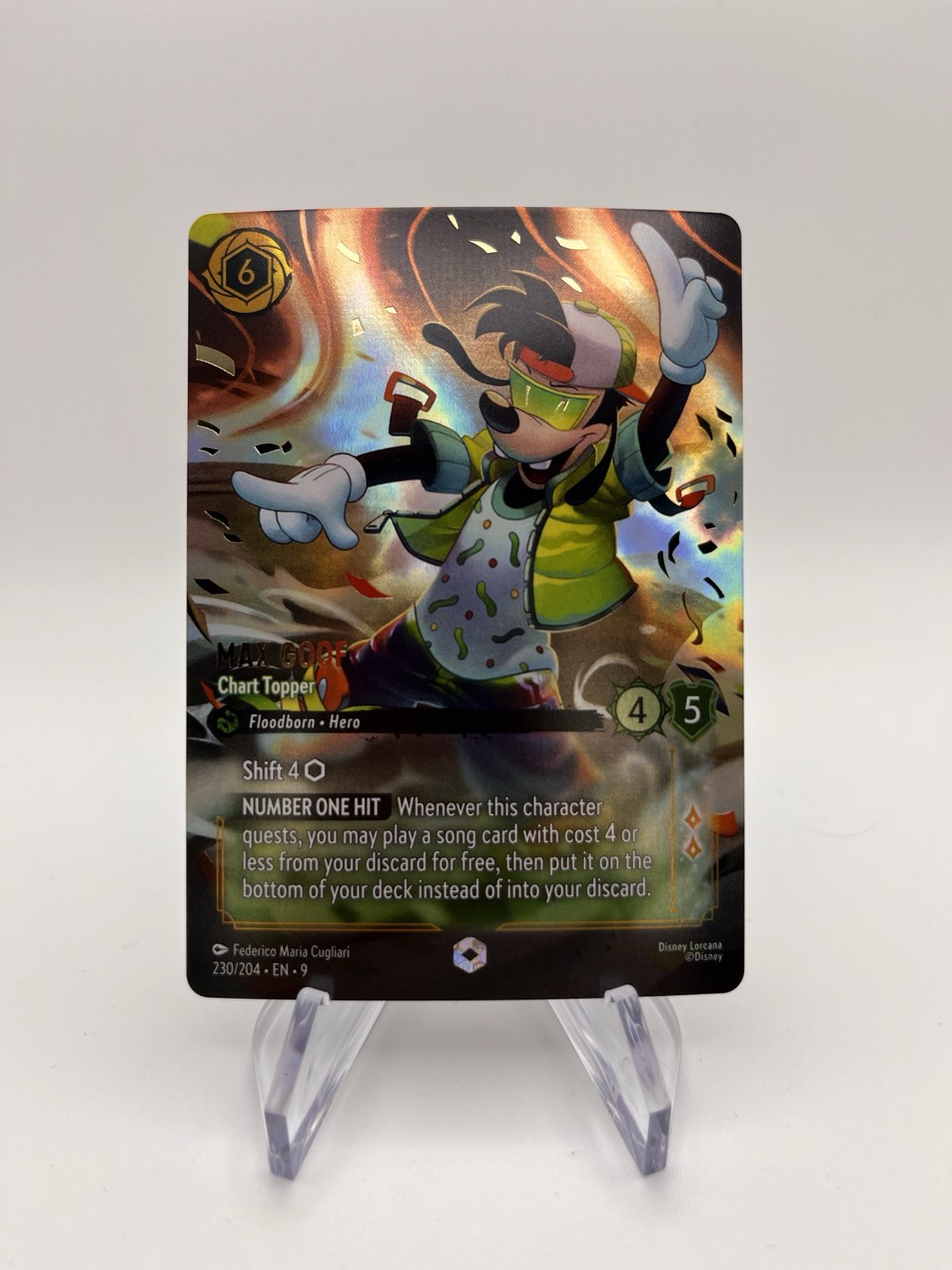 Max Goof - Chart Topper (Enchanted) [230/204] (Fabled) Foil
