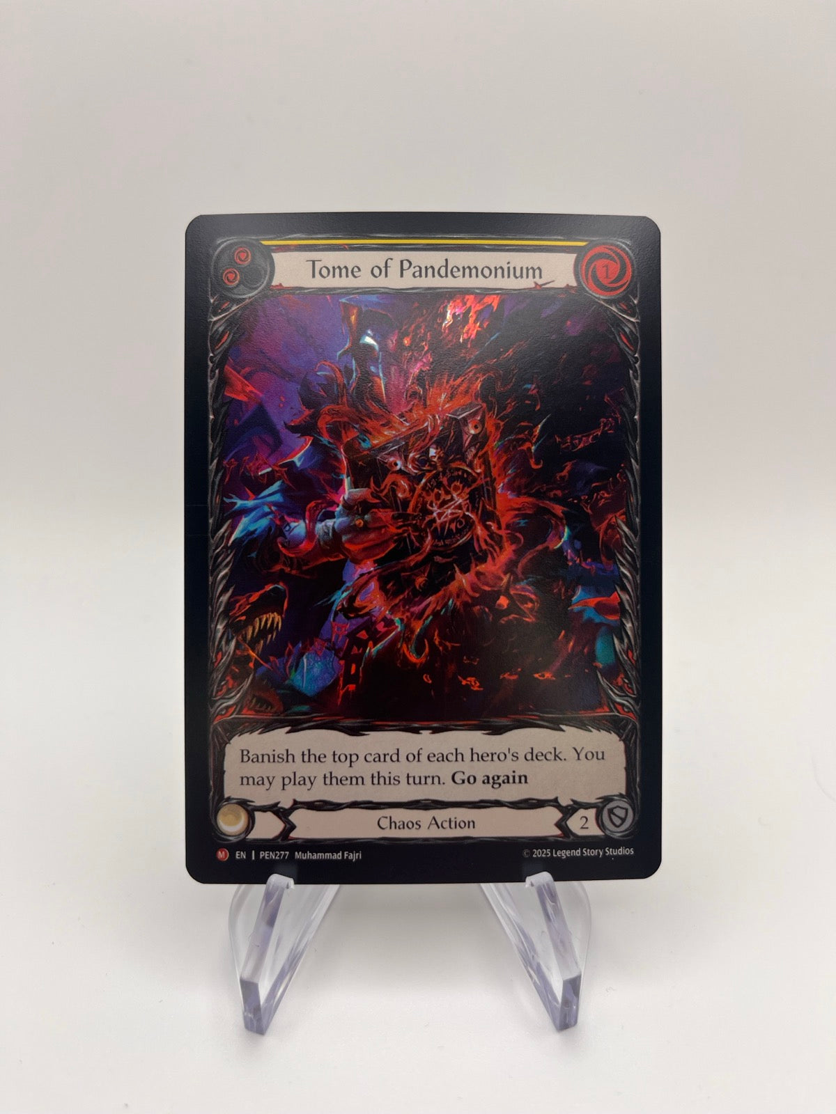 Tome Of Pandemonium [PEN277] (Compendium of Rathe) Extended Art