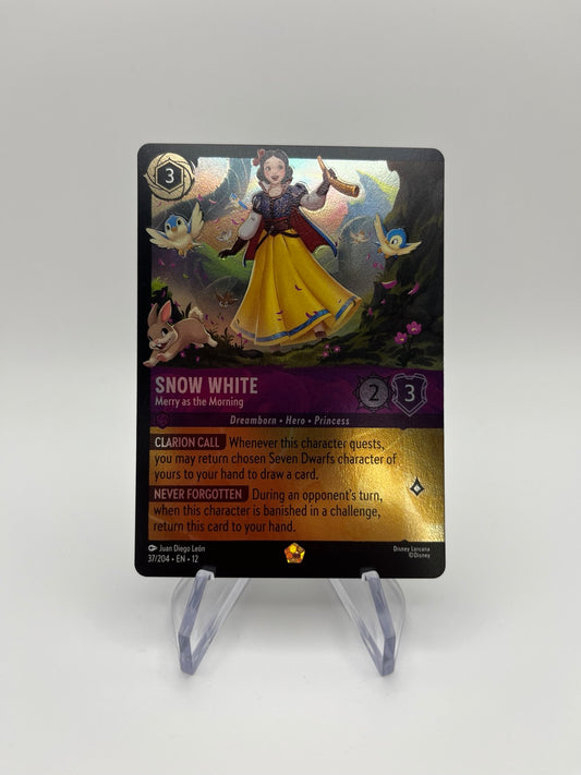 Snow White - Merry as the Morning [37/204] (Wilds Unknown) Cold Foil