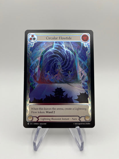 Circular Flowtide [OMN033] (Omens of the Third Age) Cold Foil Micro Text