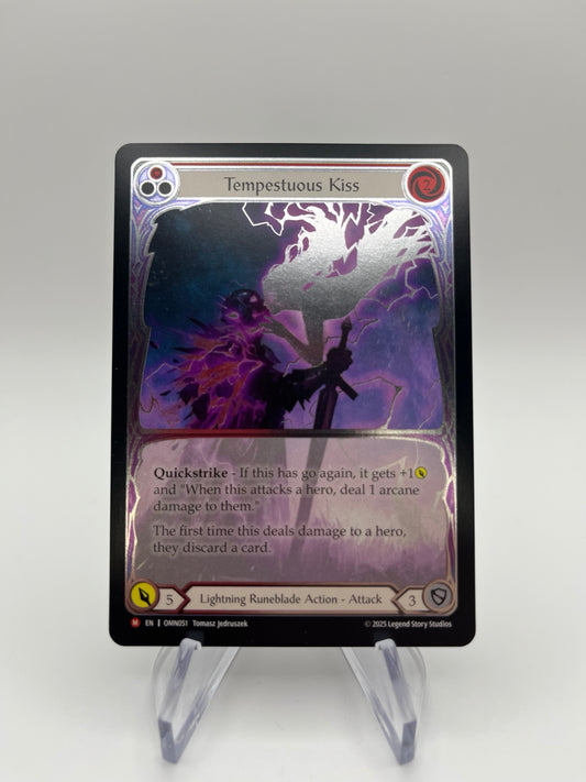 Tempestuous Kiss (Extended Art) [OMN051] (Omens of the Third Age) Cold Foil