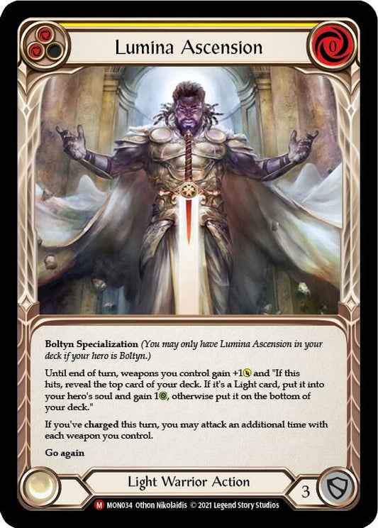 Lumina Ascension [MON034] (Monarch) Rainbow Foil