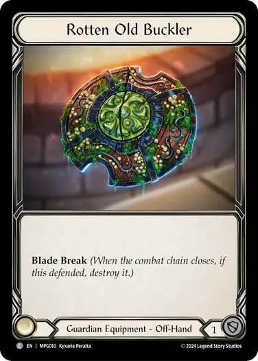 Rotten Old Buckler [MPG010] (Mastery Pack Guardian)
